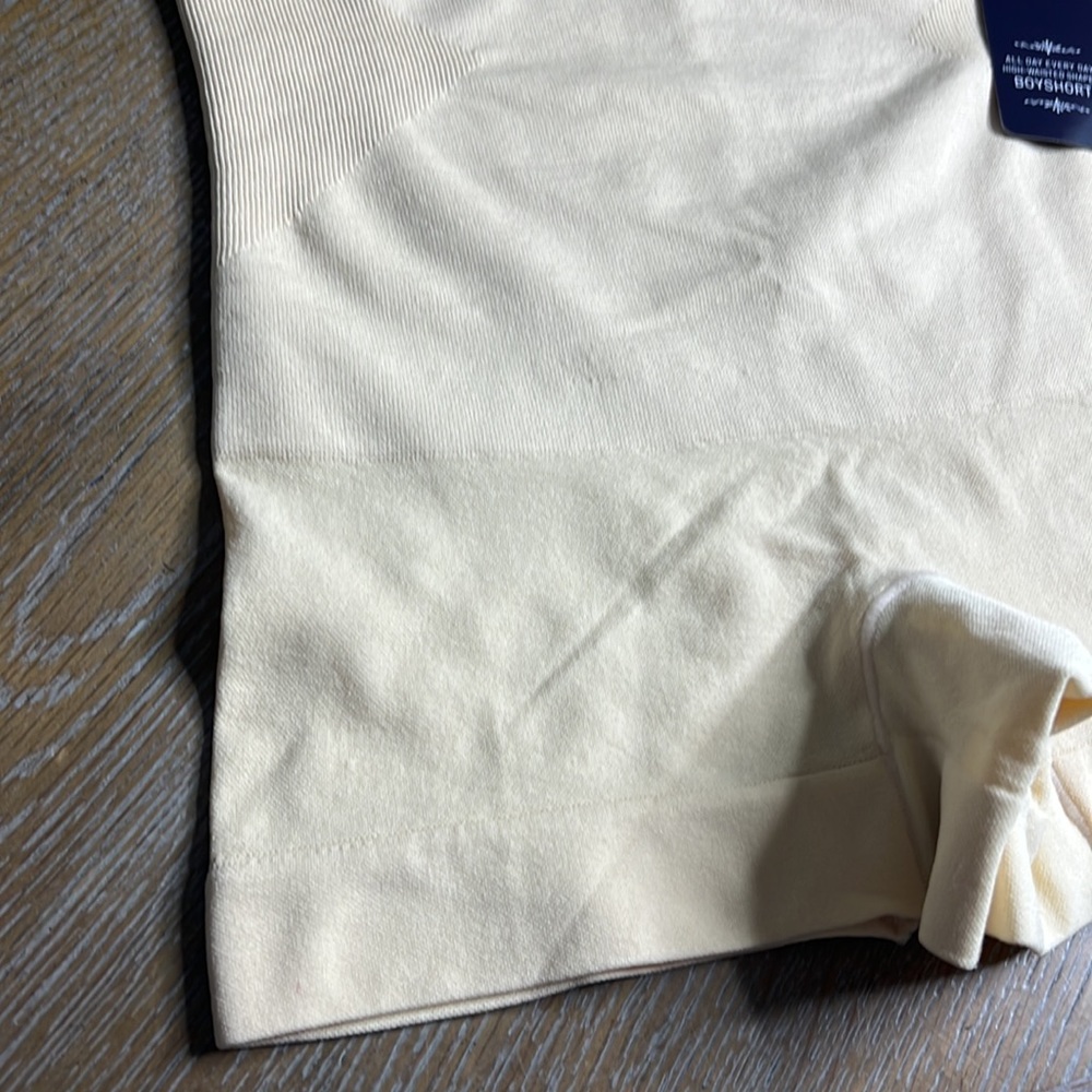EMPETUA All Day Every Day High Waisted Shaper Boyshort in Nude S - Picture 10 of 12